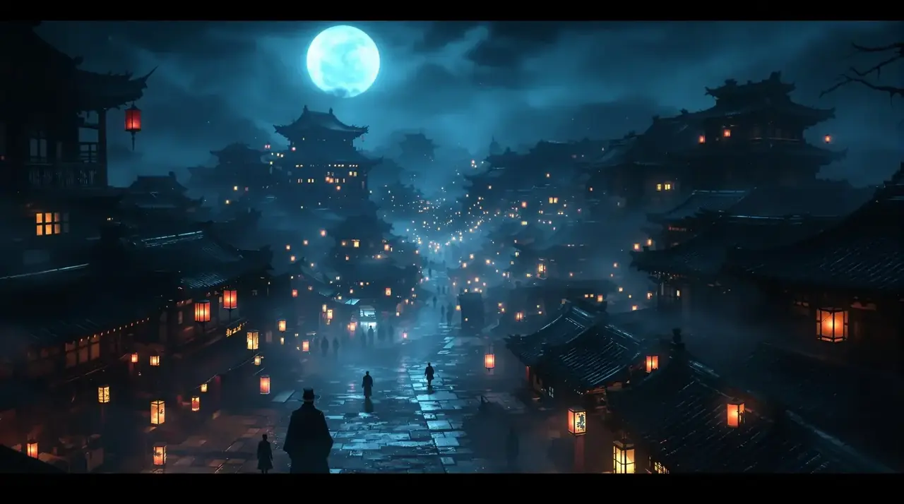 长安十二夜 背景海报